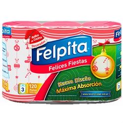 Felpita rollo cocina navidad 10 x 3